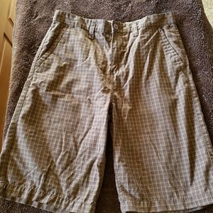 Plaid shorts